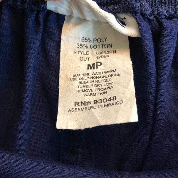 V Life MP Drawstring Nursing Medical Scrub Pants - Picture 8 of 8